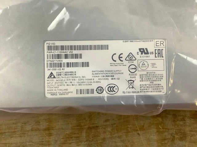 Cisco catalyst ws-c3850-48f-s netwerkopslag - afbeelding 8 van  9