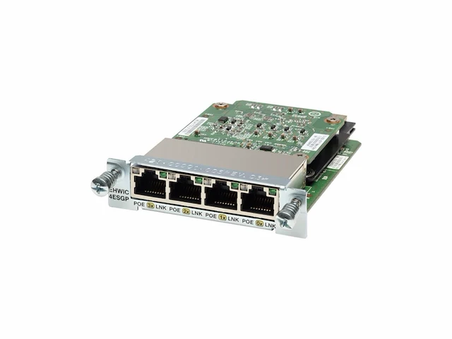 Cisco ehwic-4esg netwerkkaart & -adapter ethernet intern - afbeelding 1 van  4
