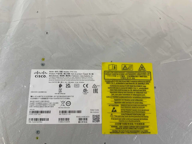 Cisco (fpr3105-asa-k9) secure firewall (new) - afbeelding 8 van  16