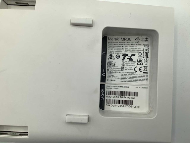 Cisco meraki mr 36 acces point - afbeelding 5 van  5