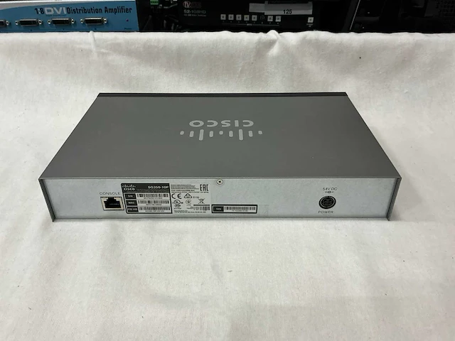 Cisco sg350-10p poe managed switch (7x) - afbeelding 3 van  3