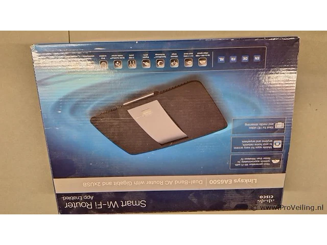 Cisco smart wi-fi router type linksys ea6500 - afbeelding 1 van  3