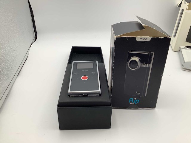 Cisco/ toshiba flip fotocamera/video (4x) - afbeelding 4 van  18