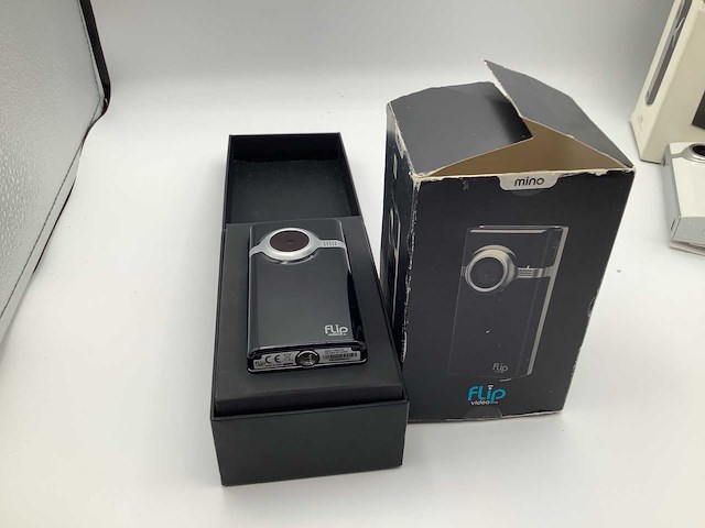 Cisco/ toshiba flip fotocamera/video (4x) - afbeelding 5 van  18