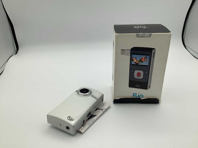 Cisco/ toshiba flip fotocamera/video (4x) - afbeelding 9 van  18