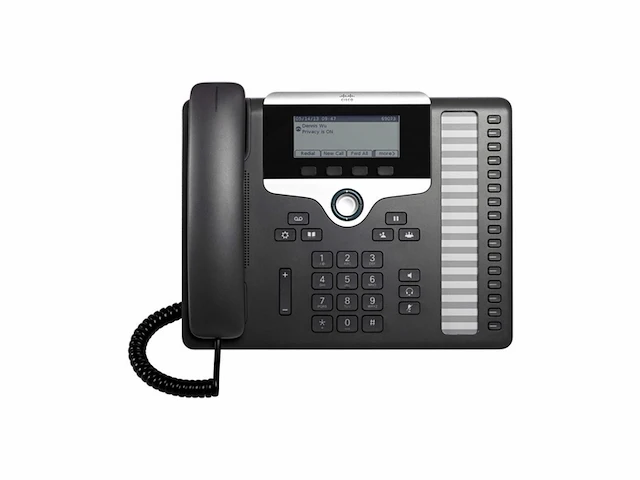 Cisco uc phone 7861 ip telefoon zwart - afbeelding 1 van  2