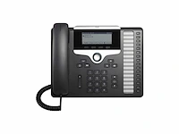 Cisco uc phone 7861 ip telefoon zwart - afbeelding 1 van  2