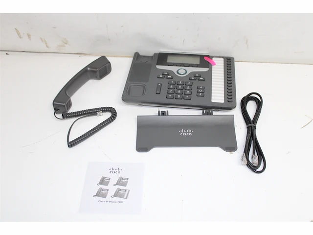 Cisco uc phone 7861 ip telefoon zwart - afbeelding 3 van  4