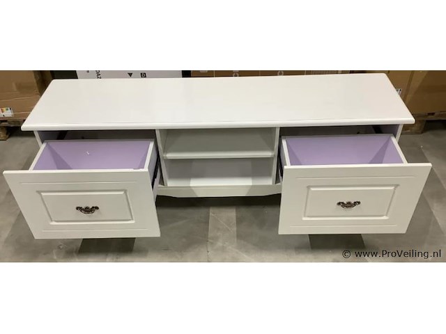Citak - tv meubel wit 160x40x55 cm - afbeelding 2 van  2