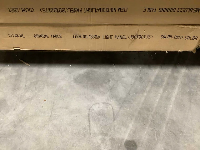 Citak eetkamertafel 180x90x75 - afbeelding 5 van  5