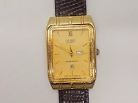 Citizen goldplated tank model herenhorloge - afbeelding 1 van  6