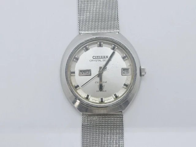 Citizen parawater crystal seven custom automatisch herenhorloge - afbeelding 1 van  5