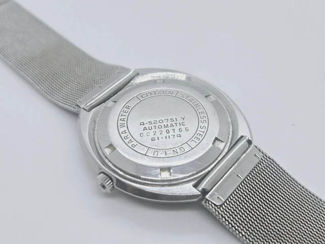 Citizen parawater crystal seven custom automatisch herenhorloge - afbeelding 5 van  5