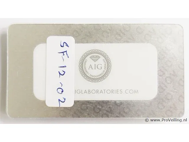 Citrine 2.02ct aig certified - afbeelding 2 van  4