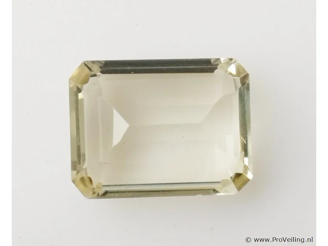 Citrine 21.12ct aig certified - afbeelding 3 van  4