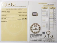 Citrine 21.12ct aig certified - afbeelding 4 van  4