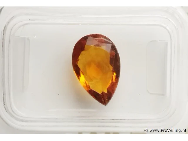 Citrine 2.39ct aig certified - afbeelding 1 van  4