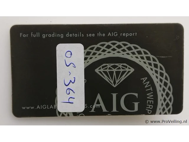 Citrine 2.39ct aig certified - afbeelding 3 van  4