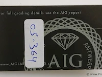 Citrine 2.39ct aig certified - afbeelding 3 van  4