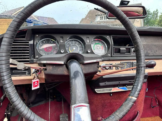 Citroen - 1971 - ds - d super 5 - snoek - semi cabriolet - sf-80-nb - afbeelding 6 van  25