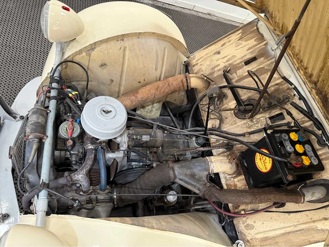 Citroen - 2cv - az- eend - oldtimer - 1956 - afbeelding 16 van  30