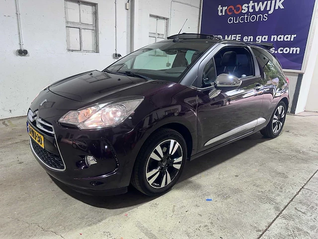 Citroen - ds3 cabrio - 1.2 vti so chic - 8-zvj-30 - afbeelding 1 van  15