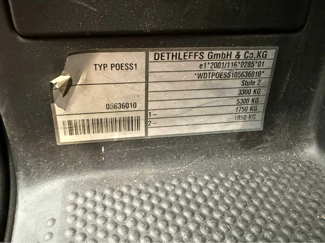 Citroen - poessl - possl- buscamper - 2005 - afbeelding 39 van  46