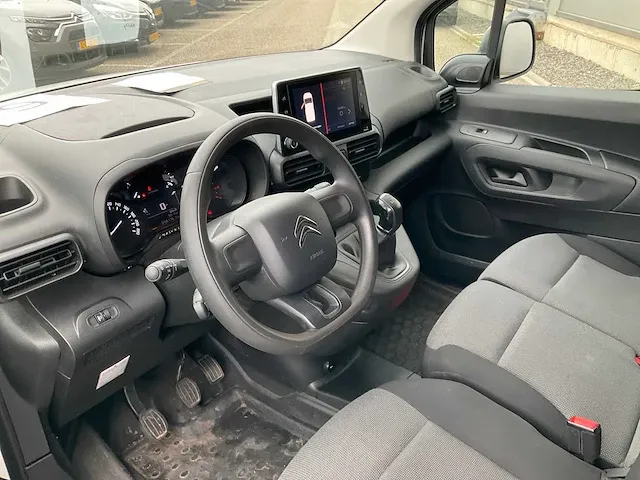 Citroen 1.5 bluehdi club bedrijfswagen 2020 airco 3 zitplaatsen carplay, vff-72-f - afbeelding 2 van  30
