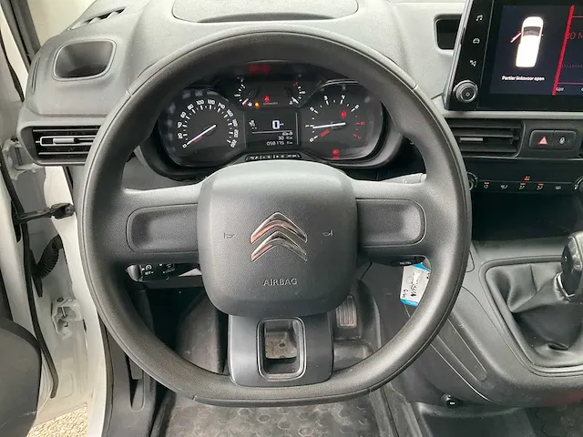 Citroen 1.5 bluehdi club bedrijfswagen 2020 airco 3 zitplaatsen carplay, vff-72-f - afbeelding 6 van  30