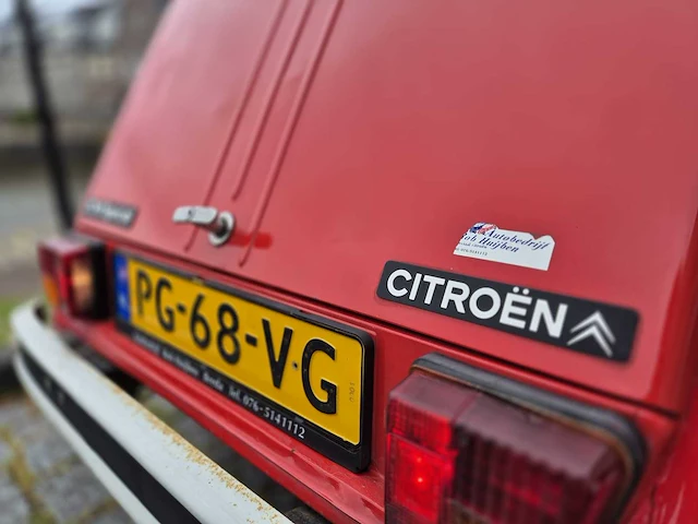 Citroen 2 cv 2cv6, pg-68-vg - afbeelding 15 van  23