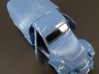 Citroen 2cv fourgonnette blauw - afbeelding 5 van  5
