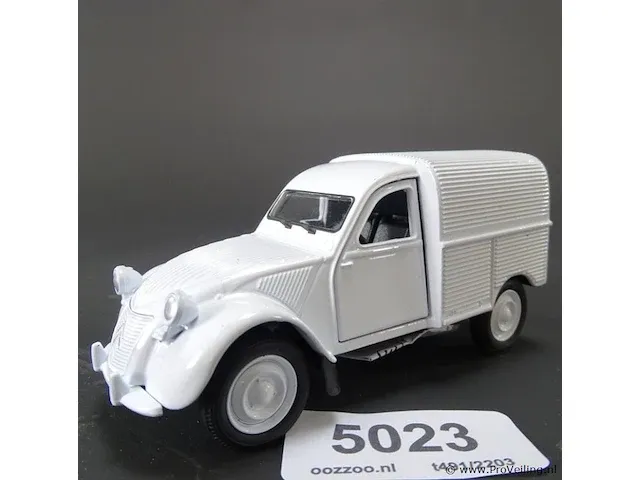 Citroen 2cv fourgonnette wit - afbeelding 1 van  5