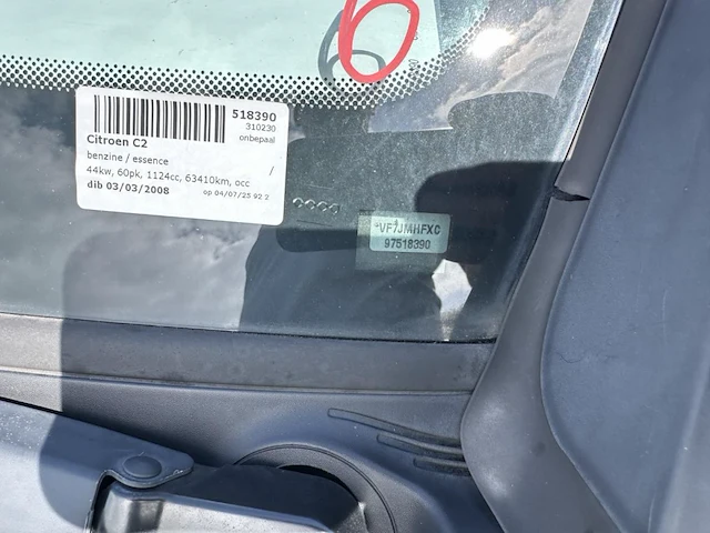 Citroen c2, 2008 - afbeelding 13 van  20