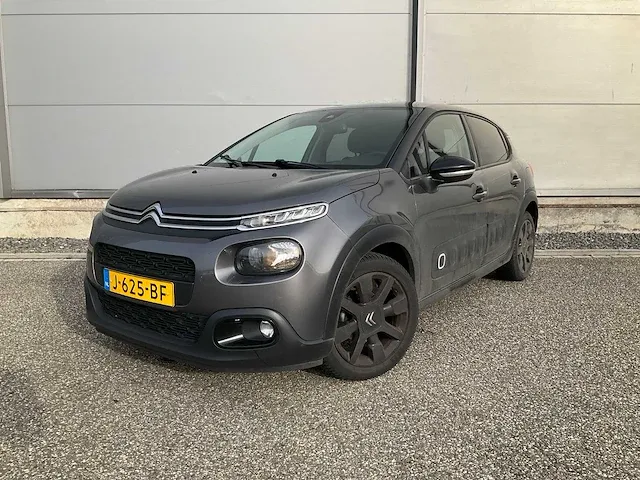 Citroen c3 1.2 pt shine automaat 2020climat control carplay 17" inch cruise control, j-625-bf - afbeelding 1 van  24