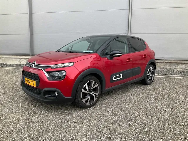 Citroen c3 1.2 shine 2021 automaat cruise control carplay climat control, l-744-tv - afbeelding 12 van  25