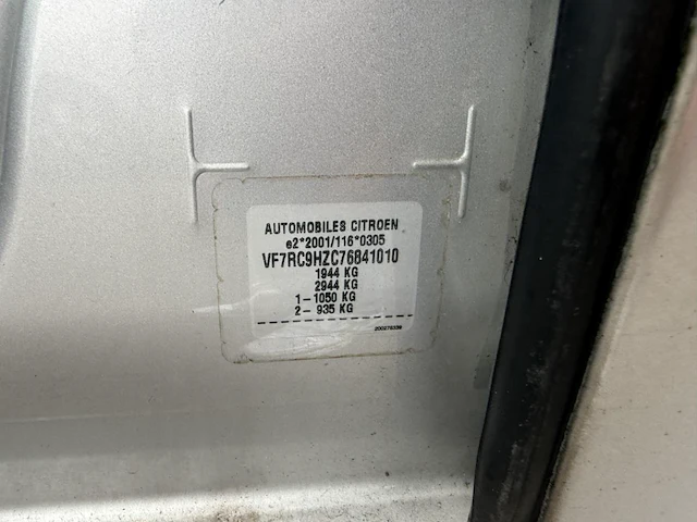 Citroen c5, 2007 - afbeelding 32 van  32