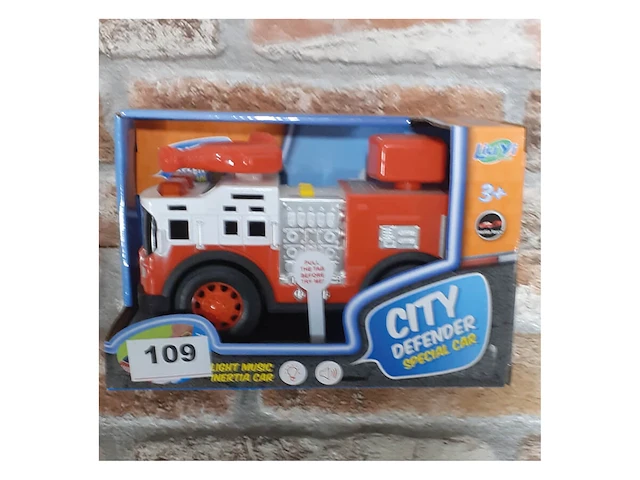 City defender met licht &geluid - afbeelding 1 van  3