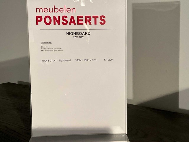 City opbergkast - afbeelding 2 van  10