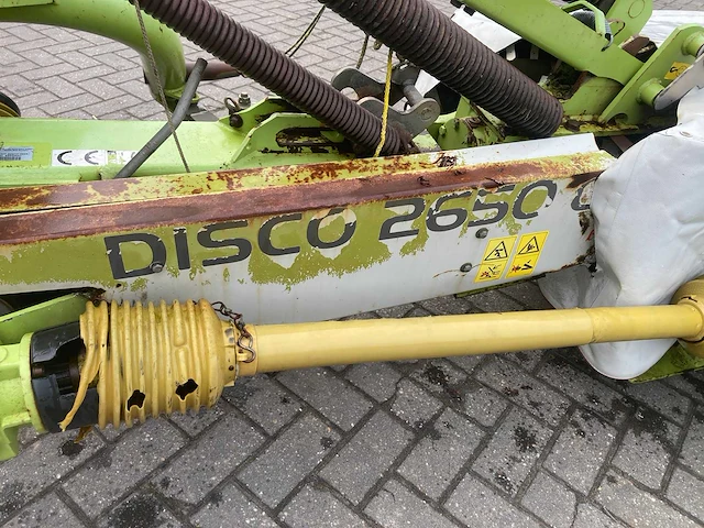 Claas - 2009 - disco 2650c plus - maaier met kneuzer, claas disco 2650 - afbeelding 12 van  13
