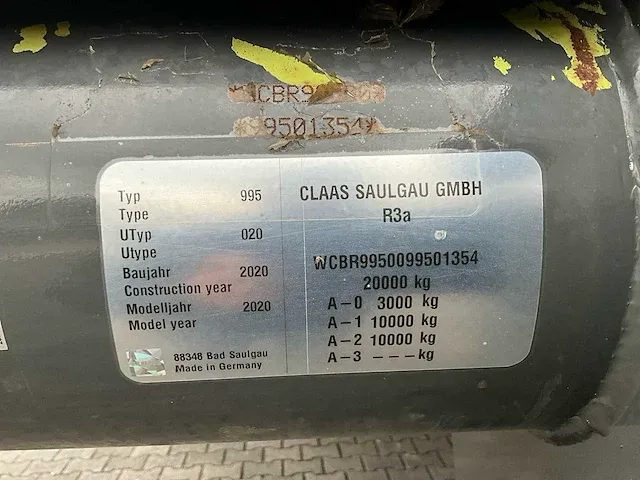 Claas cargos trend 750 silagewagen - afbeelding 11 van  19