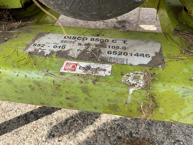 Claas disco 8500 ct dubbele achtermaaier - afbeelding 4 van  13