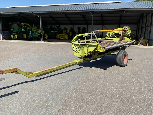 Claas maaibord met r.a.b super 370 graszaad opraapdoek - afbeelding 5 van  12