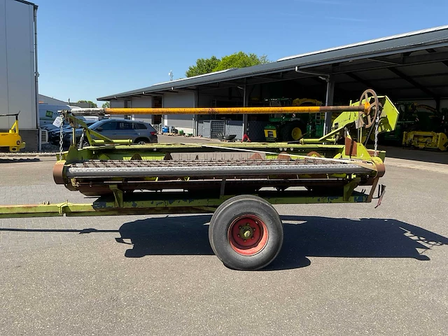 Claas maaibord met r.a.b super 370 graszaad opraapdoek - afbeelding 6 van  12