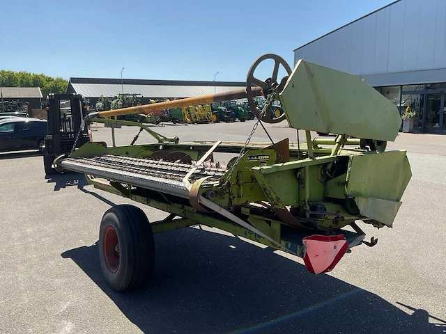 Claas maaibord met r.a.b super 370 graszaad opraapdoek - afbeelding 7 van  12