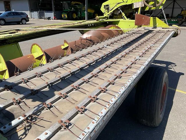 Claas maaibord met r.a.b super 370 graszaad opraapdoek - afbeelding 12 van  12