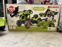 Claas traptractor met aanhanger falk - afbeelding 1 van  9