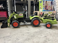 Claas traptractor met aanhanger falk - afbeelding 3 van  9