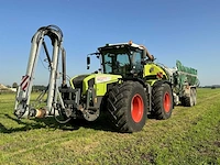 Claas xerion 3800 trac vc + garant kotte ptlx 28 bemester combinatie