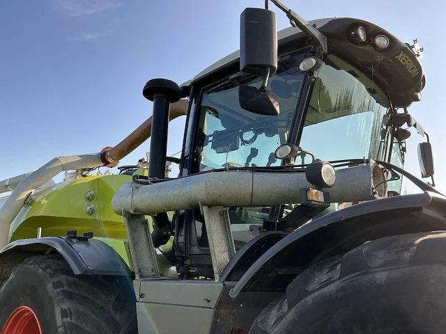 Claas xerion 3800 trac vc + garant kotte ptlx 28 bemester combinatie - afbeelding 62 van  69