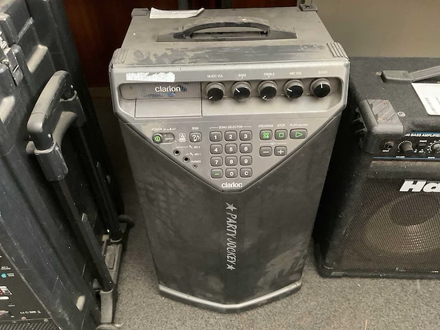 Clarion ds-5020f party jockey mini system - afbeelding 2 van  5